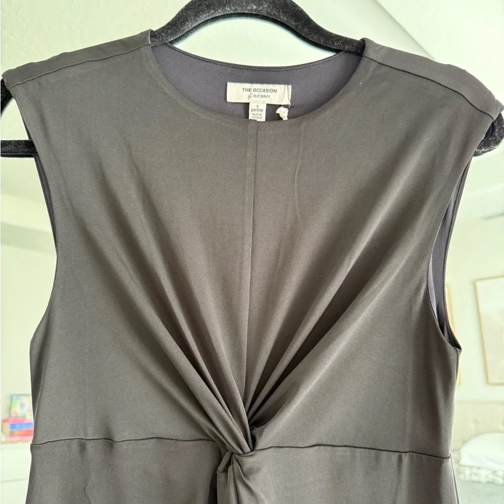 The Occasion by Old Navy Twist-Front Maxi Dress Petite - Picture 2 of 5